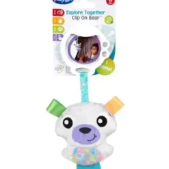 Playgro Clip On Polar Bear - cutbabycare.com | baby boutique & care hub* Cheap