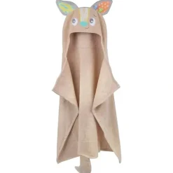 Playgro Fauna Friends Baby Bathing Soft Cotton Hooded Drying Towel Kangaroo 0m+ - cutbabycare.com | baby boutique & care hub* Best
