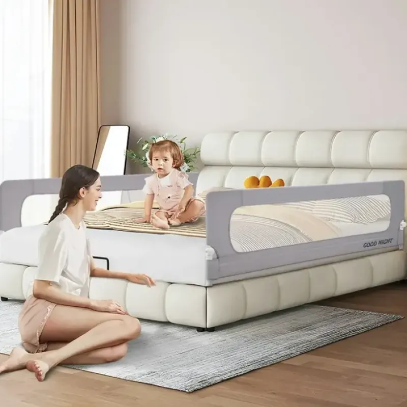 Playpals Baby Bed Rail 180x85CM Adjustable Folding Kids Safety Toddler Protect - cutbabycare.com | baby boutique & care hub* Flash Sale