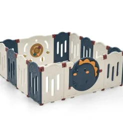 Playpals Kids Playpen Baby Large Safety Gate Toddler Fence Child Play 14 Panels - cutbabycare.com | baby boutique & care hub* Store