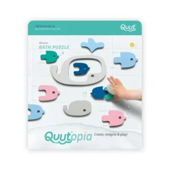 Quut Quutopia Bath Puzzle/Shower Animal Play Water Toys for Kids 10m+ Whale - cutbabycare.com | baby boutique & care hub* Best