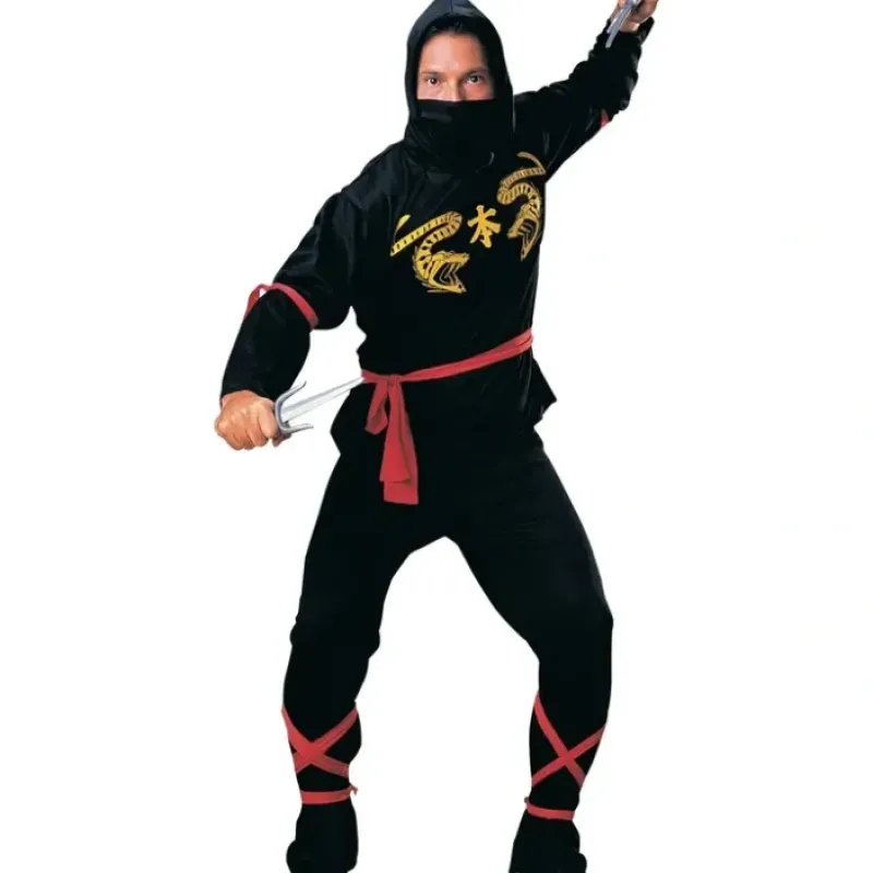 Rubies Adult Men's Ninja Kung Fu Warrior Party Fancy Dress Up Costume Size STD - cutbabycare.com | baby boutique & care hub* Sale