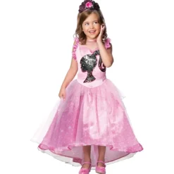 Rubies Barbie Princess Deluxe Dress Up Halloween Party Kids Costume Size 4-6y - cutbabycare.com | baby boutique & care hub* Cheap