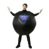 Rubies Magic-8 Ball 80's Game Adult Unisex Tabard Dress Up Costume Standard - cutbabycare.com | baby boutique & care hub* Fashion
