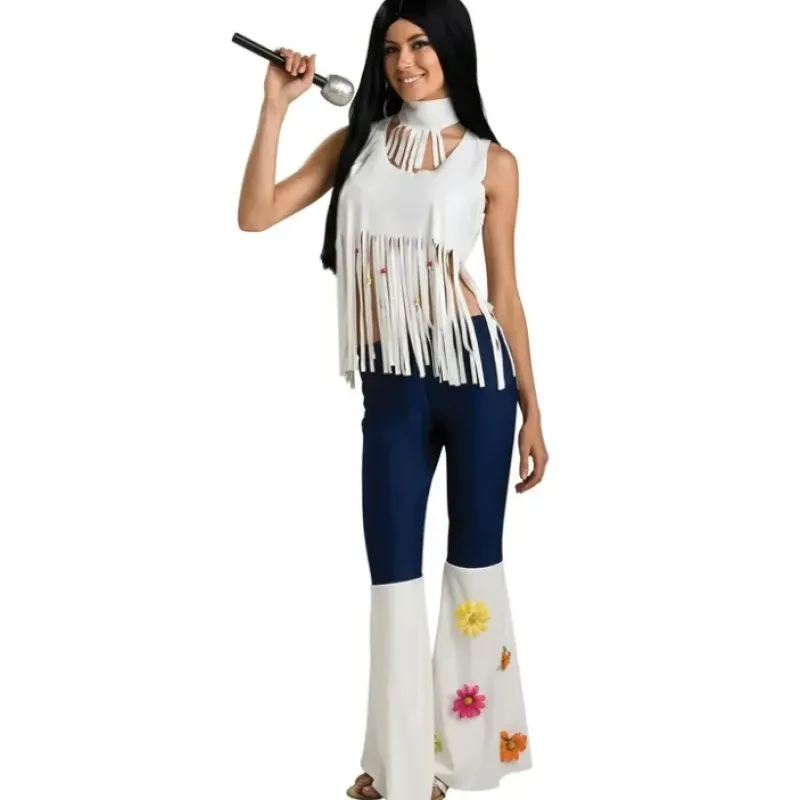 Rubies Rockstar Floral Music Hippies Gal Dress Up Women Costume Size Standard - cutbabycare.com | baby boutique & care hub* Outlet