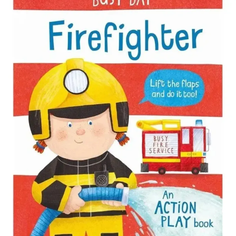 Sandy Ruben - Firefighter Baby Book - cutbabycare.com | baby boutique & care hub* Hot