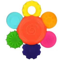Sassy - Flower Silicone Rattle Teether - cutbabycare.com | baby boutique & care hub* New