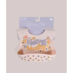 Silicone Bib - Mushy Love - cutbabycare.com | baby boutique & care hub* Shop