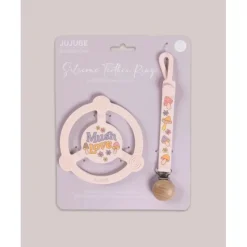 Silicone Teether Ring - Mushy Love - cutbabycare.com | baby boutique & care hub* Fashion