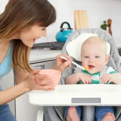 Skip Hop Easy Grab Bowls Grey/Soft Coral - cutbabycare.com | baby boutique & care hub* Outlet