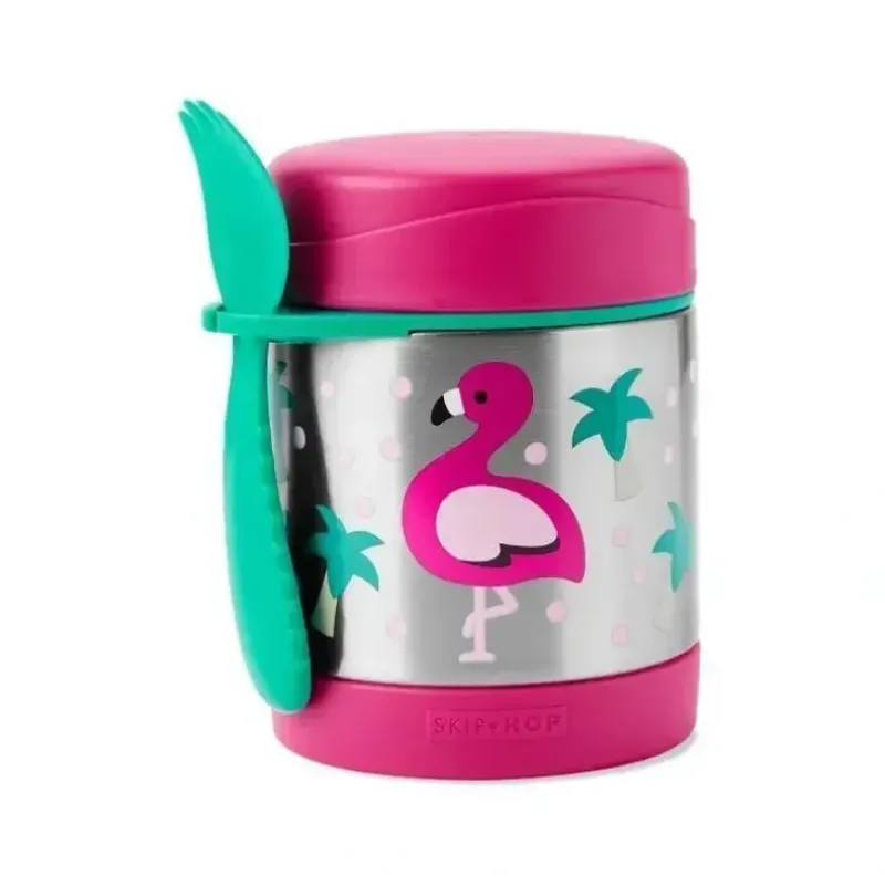 Shop All|Skip Hop Zoo Insulated Kids Food Jar,Flamingo - cutbabycare.com | baby boutique & care hub