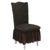 Soga Coffee Chair Cover Seat Protector with Ruffle Skirt Stretch Slipcover Wedding Party Home Decor - cutbabycare.com | baby boutique & care hub* Sale