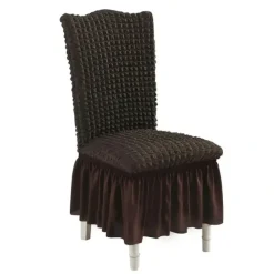 Soga Coffee Chair Cover Seat Protector with Ruffle Skirt Stretch Slipcover Wedding Party Home Decor - cutbabycare.com | baby boutique & care hub* Sale