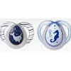 Soother Night Time for baby 6-18 Months - 2 Pack Assorted - Ocean theme - cutbabycare.com | baby boutique & care hub* Fashion