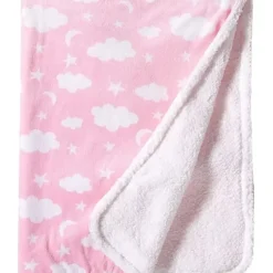 Spasilk - Fleece Velboa Blanket, Pink Celestial - cutbabycare.com | baby boutique & care hub* Flash Sale