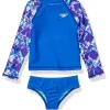Speedo Printed L/S 2Pc Set, Deep Sapphire - cutbabycare.com | baby boutique & care hub* Hot