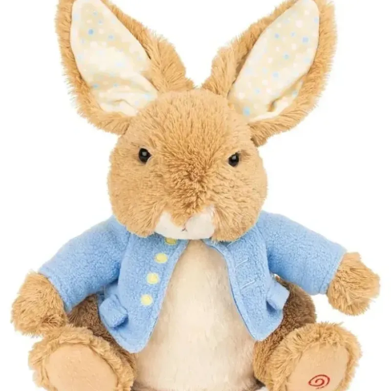 Spin Master - GUND Beatrix Potter Peter Rabbit Peek-a-Ears Animated Plush, Interactive Bunny, 11” - cutbabycare.com | baby boutique & care hub* Flash Sale