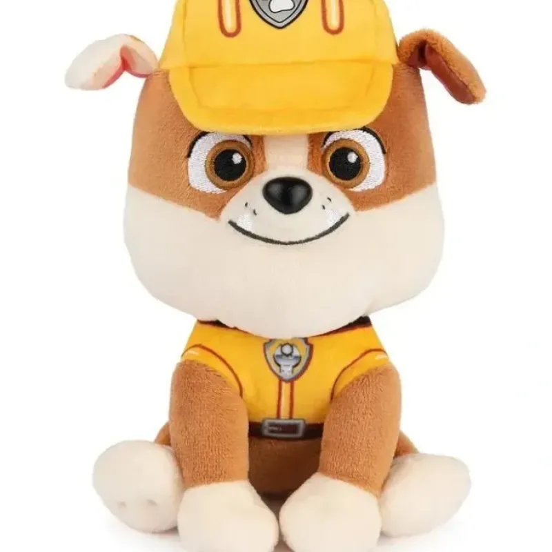 Spin Master - GUND Official PAW Patrol Rubble in Signature Construction Uniform Plush Toy, Stuffed Animal for Ages 1+ , 6 - cutbabycare.com | baby boutique & care hub* Best