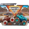 Spin Master - Monster Jam Official, Diecast Truck 2-Pack Series 26 'W' Whiplash vs Zombie - cutbabycare.com | baby boutique & care hub* Shop