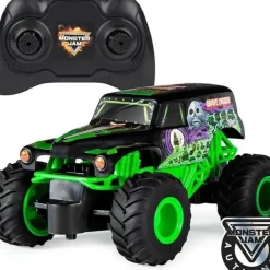 Spin Master Monster Jam Remote Control Monster Truck, Grave Digger 1:24 Scale - cutbabycare.com | baby boutique & care hub* Best Sale