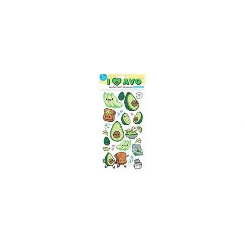 Squishable Avocado 12Pk Stickers - cutbabycare.com | baby boutique & care hub* Discount