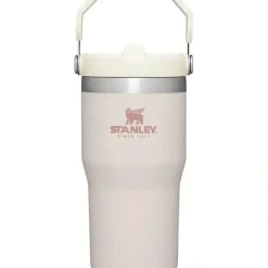 Stanley - 20Oz IceFlow Stainless Steel Tumbler with Straw, Rose Quartz - cutbabycare.com | baby boutique & care hub* Clearance