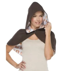 Star Wars Jedi Hooded Cape Costume Party Cosplay Headwear Accessory Adult Brown - cutbabycare.com | baby boutique & care hub* Flash Sale
