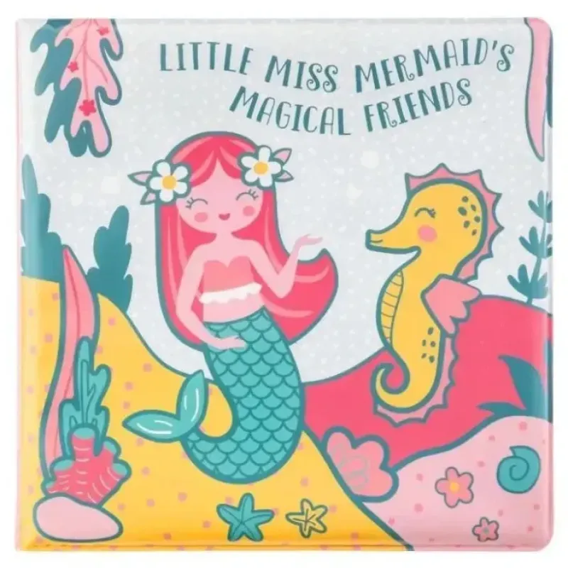 Stephen Joseph - Color Changing Bath Book, Mermaid - cutbabycare.com | baby boutique & care hub* Shop
