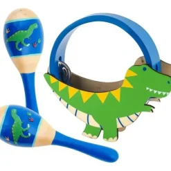 Stephen Joseph - Percussion Set, Dino - cutbabycare.com | baby boutique & care hub* Clearance