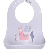 Stephen Joseph 100% Silicone Bibs For Baby Girls, Llama - cutbabycare.com | baby boutique & care hub* Store
