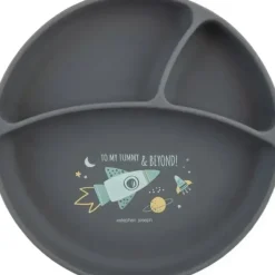 Stephen Joseph - Silicone Plate, Space - cutbabycare.com | baby boutique & care hub* Store