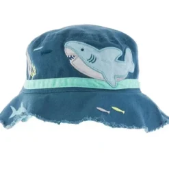 Stephen Joseph - Toddler Bucket Hat, Shark - cutbabycare.com | baby boutique & care hub* Flash Sale