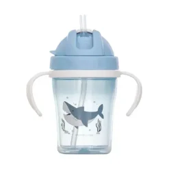 Stephen Joseph Sippy Cups For Toddlers With Straw, Shark - cutbabycare.com | baby boutique & care hub* New