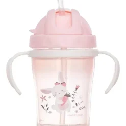 Stephen Joseph Sippy Cups For Toddlers With Straw, Bunny - cutbabycare.com | baby boutique & care hub* Best Sale