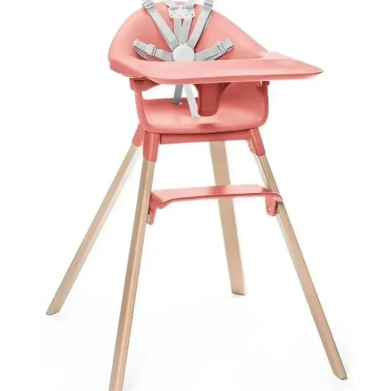 Stokke - Clikk High Chair, Sunny Coral - cutbabycare.com | baby boutique & care hub* Clearance