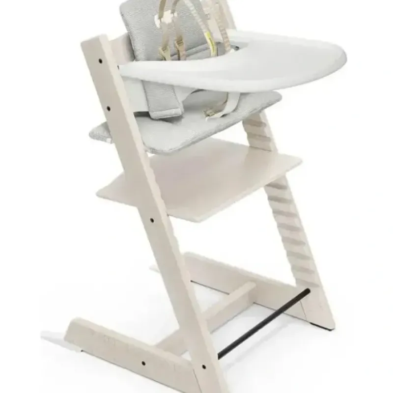 Stokke - Tripp Trapp Complete High Chair, Whitewash/Nordic Grey - cutbabycare.com | baby boutique & care hub* Outlet