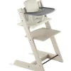 Stokke Tripp Trapp High Chair Bundle - White Wash | Wheat Cream Cushion | Storm Grey Tray - cutbabycare.com | baby boutique & care hub* Best Sale