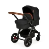 Stomp V3 All In One Four Wheel Pram (AUS) - Black / Black / Tan - cutbabycare.com | baby boutique & care hub* Best