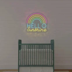 Shop All|Sugar + Maple Neon Sign | Hello Sunshine - cutbabycare.com | baby boutique & care hub