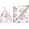 Sugar + Maple Personalized Large Blanket & Hat Set | Pink Peonies - cutbabycare.com | baby boutique & care hub* Discount