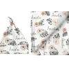 Sugar + Maple Personalized Small Blanket & Hat Set | Tropical Floral - cutbabycare.com | baby boutique & care hub* Store