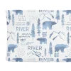 Sugar + Maple Personalized Changing Pad Cover | Woodland Blue - cutbabycare.com | baby boutique & care hub* Best