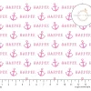 Sugar + Maple Personalized Plush Minky Fleece Personalized Blanket | Anchor Pink - cutbabycare.com | baby boutique & care hub* Best