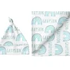 Sugar + Maple Personalized Large Blanket & Hat Set | Rainbow Blue - cutbabycare.com | baby boutique & care hub* Discount