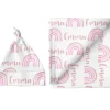 Sugar + Maple Personalized Large Blanket & Hat Set | Rainbow Pink - cutbabycare.com | baby boutique & care hub* Cheap