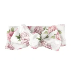 Sugar + Maple Personalized Bow | Pink Peonies - cutbabycare.com | baby boutique & care hub* Clearance