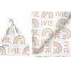 Sugar + Maple Personalized Large Blanket & Hat Set | Rainbow Neutral - cutbabycare.com | baby boutique & care hub* Cheap