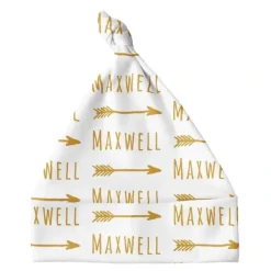Sugar + Maple Personalized Knotted Baby Hat | Arrow - cutbabycare.com | baby boutique & care hub* Online