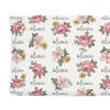 Sugar + Maple Personalized Changing Pad Cover | Retro Rose - cutbabycare.com | baby boutique & care hub* Clearance
