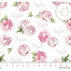 Sugar + Maple Personalized Plush Minky Fleece Personalized Blanket | Pink Peonies Blooms - cutbabycare.com | baby boutique & care hub* Flash Sale